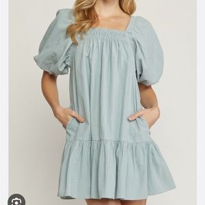 Entro dusty blue dress!!!